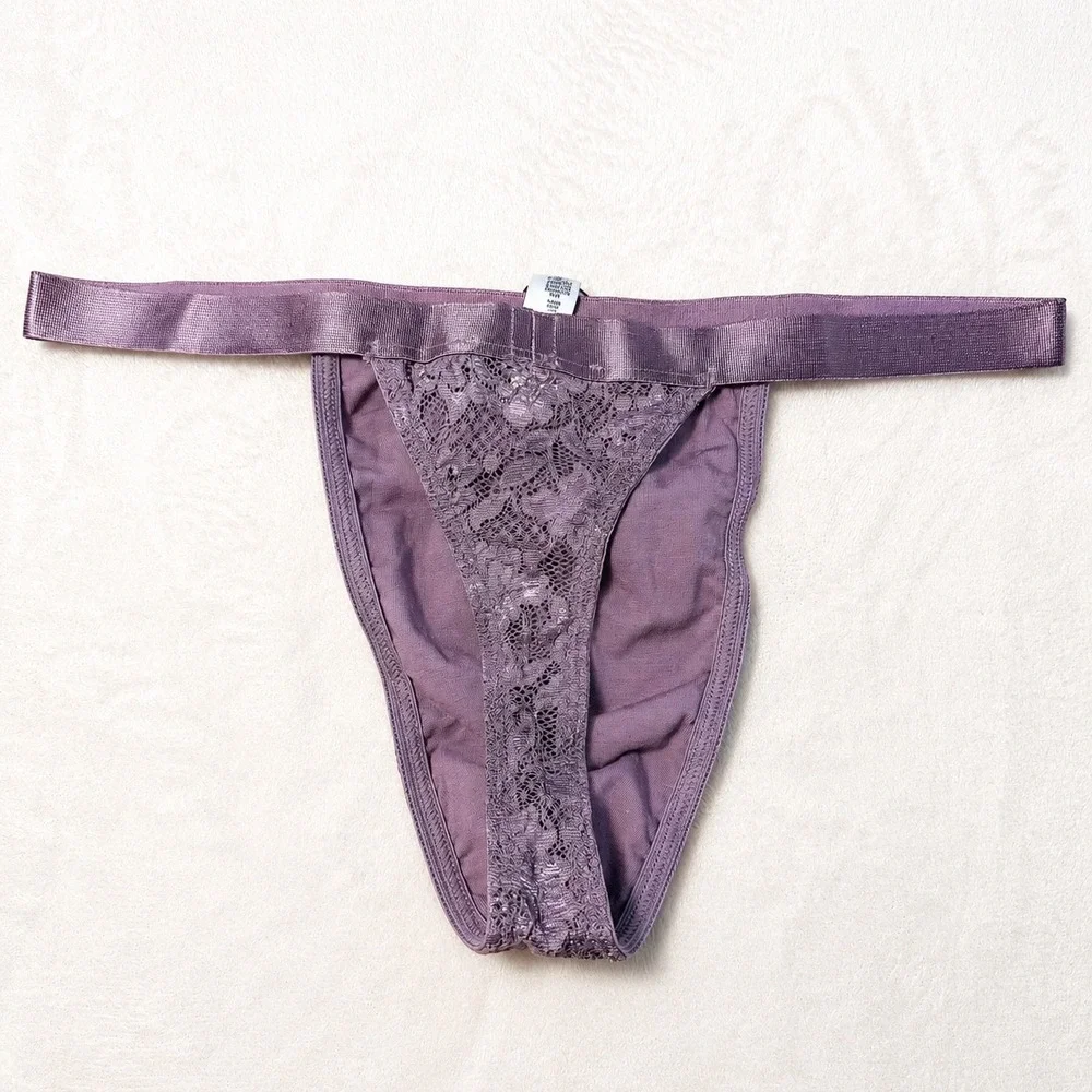 COSABELLA NSN Men's Italian Thong Himalayan Sky Purple Lace /‎ Size M - NWT